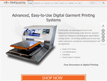 Tablet Screenshot of belquette.com